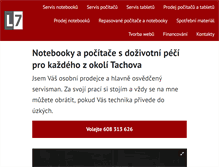 Tablet Screenshot of l7.cz